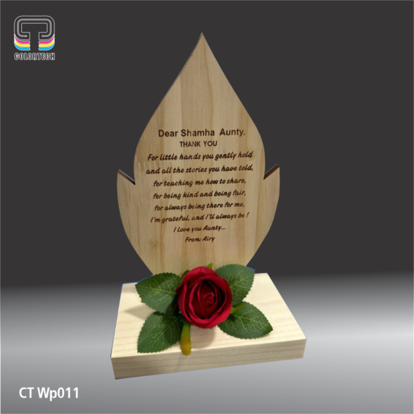 Wooden Plaque