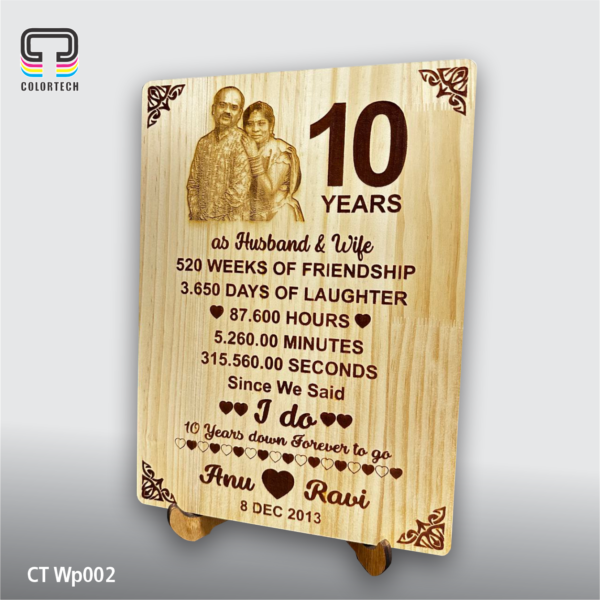 Wooden Plaque