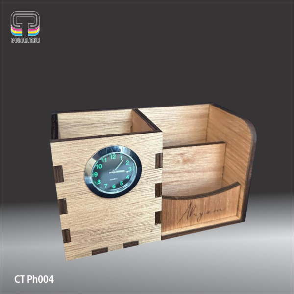 Penholder Clock