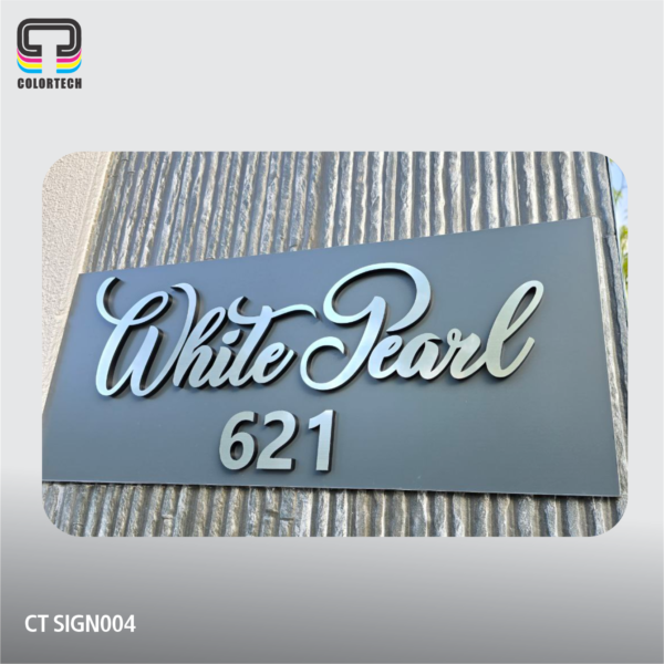Guest House Name Board