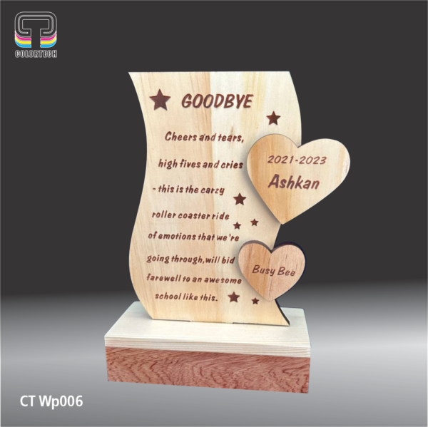 Wooden Plaque
